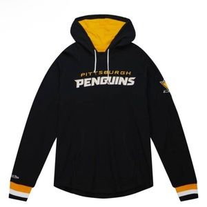 NWT XL Legendary Slub Long Sleeve Fleece Hoodie Pittsburgh Penguins